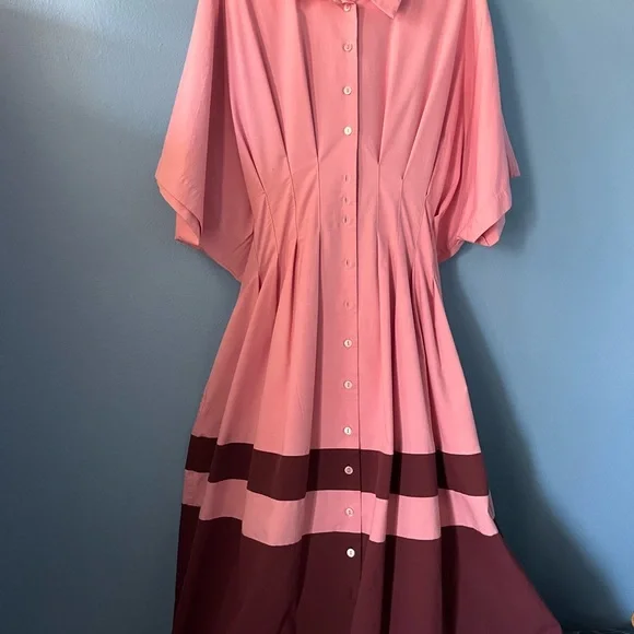 Anthropologie Tobie shirt dress by Exquise size XL - Picture 2 of 4